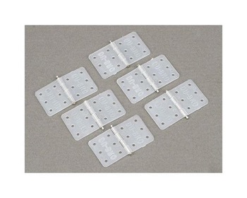 DU-Bro Nylon Hinge. Pack of 6 Hinges.
